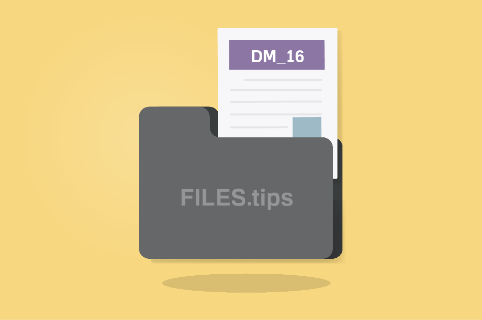 DM_16 File Extension | What is DM_16 file and how do i open it?